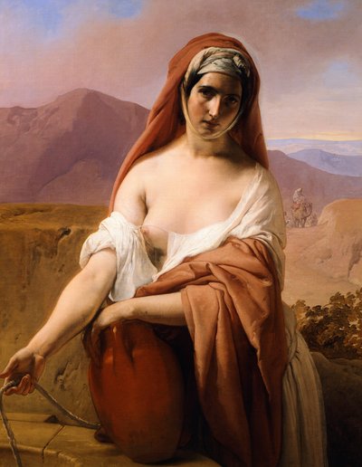 井戸のレベッカ』（フランチェスコ・ハエズ著 作： Francesco Hayez