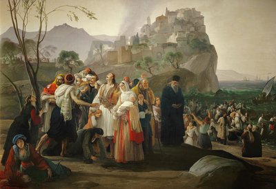 パルガの避難民 作： Francesco Hayez