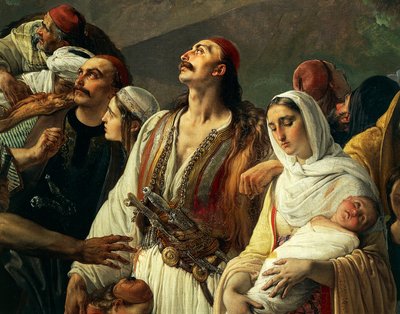 パルガの避難民 作： Francesco Hayez