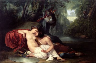 リナルドとアルミダ 作： Francesco Hayez
