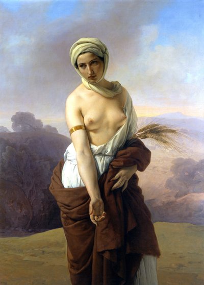 ルス。フランチェスコ・ハイエズによる絵画。1853.ボローニャの市民博物館 作： Francesco Hayez