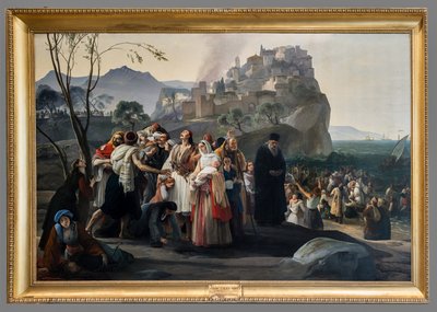 難民パフを読む 作： Francesco Hayez