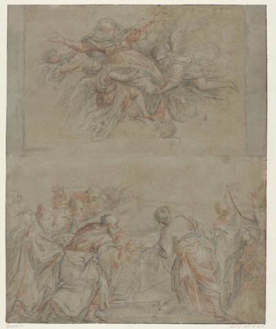 マリアの昇天 作： Francesco II Bassano
