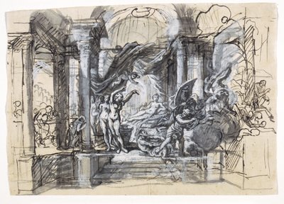 寓意的なシーン 作： Francesco La Marra
