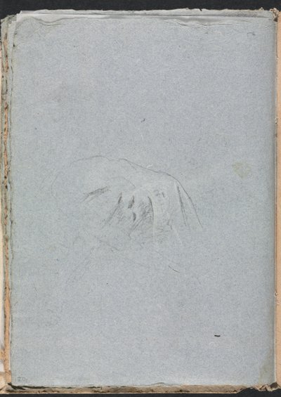 Verona Sketchbook：Drapery page 20、1760。 作： Francesco Lorenzi