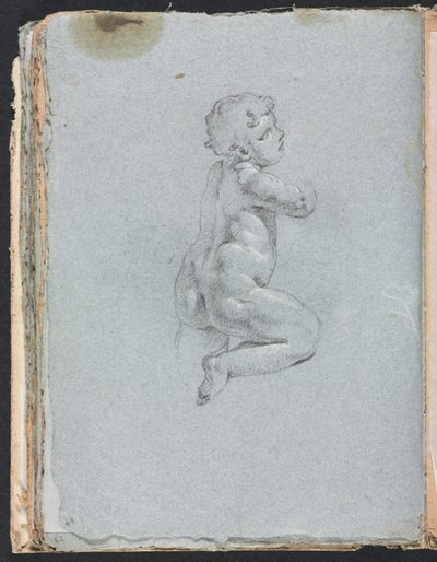 Verona Sketchbook: Putto in profile (page 64) 作： Francesco Lorenzi