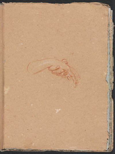 Verona Sketchbook：Study of hands page 23、1760。 作： Francesco Lorenzi