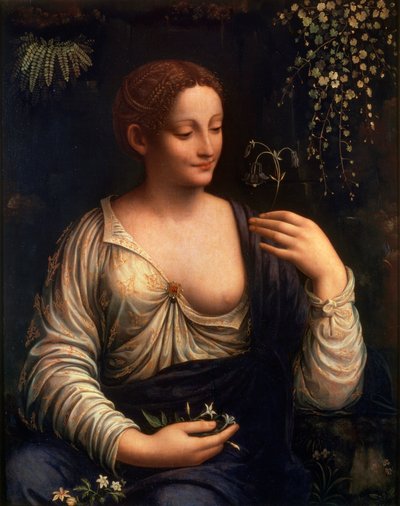 フローラ、c1510-c1515 作： Francesco Melzi