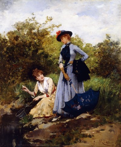 夏の午後、 作： Francesco Miralles Galaup