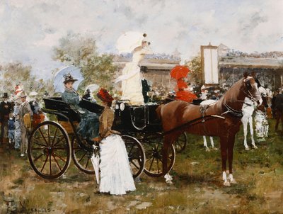 レースでは、 作： Francesco Miralles Galaup