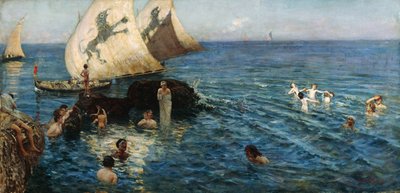 アドリア海の印象 作： Francesco Paolo Michetti