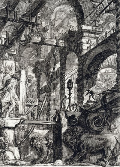 刑務所V 作： Francesco Piranesi