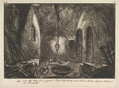 ポンペイの景色ボニョカルドが準備されていた部屋の別の景色。 。 。 .nd 作： Francesco Piranesi