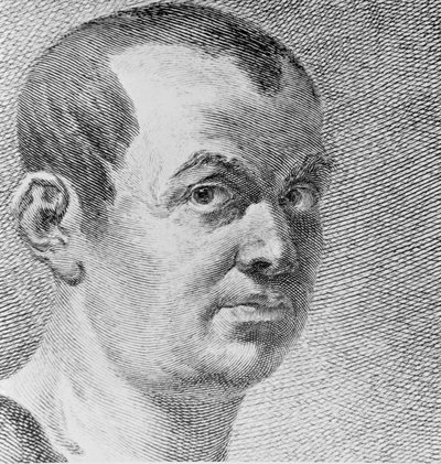 ジョバンニバティスタピラネージ1720-78 1750の肖像画136353のbw写真の詳細を彫刻 作： Francesco Polanzani