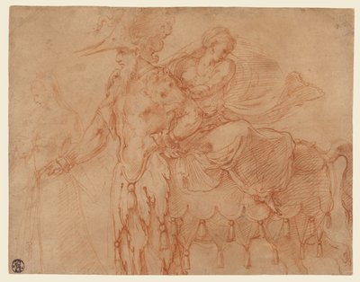 ケンタウルスとラピス 作： Francesco Primaticcio