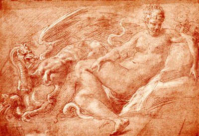 ドラゴンワゴンのセレスへの勉強 作： Francesco Primaticcio