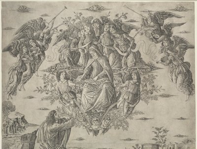 聖母被昇天 作： Francesco Rosselli