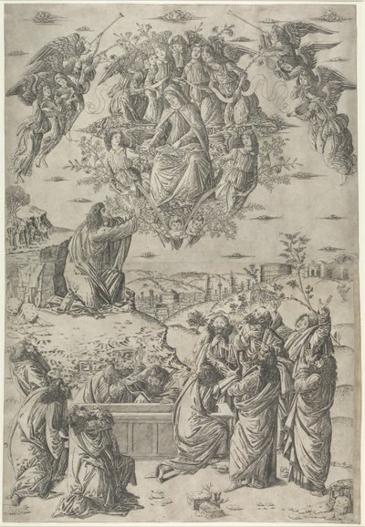 聖母被昇天 作： Francesco Rosselli