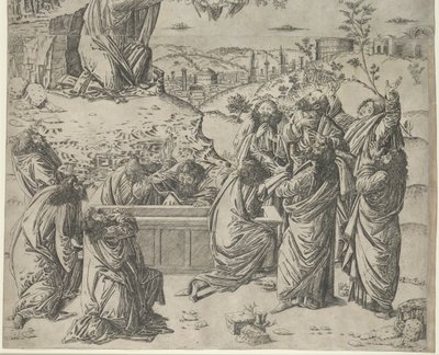 聖母の被昇天c。 1495。 作： Francesco Rosselli