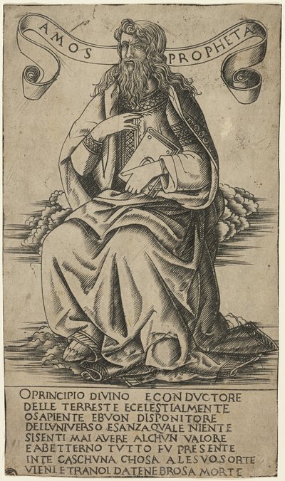 預言者アモス 作： Francesco Rosselli