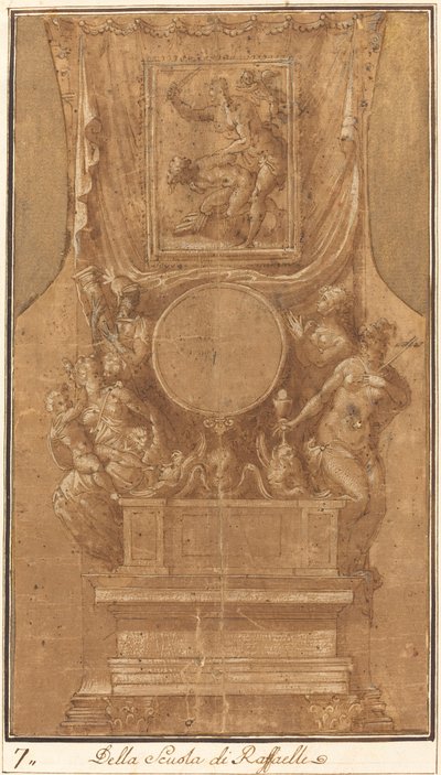 祭壇のデザイン 作： Francesco Salviati