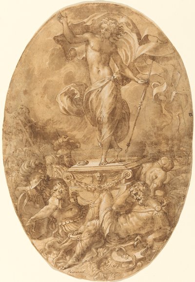 復活 作： Francesco Salviati