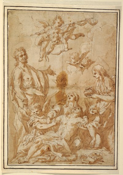 キリストの嘆き 作： Francesco Saverio Mergolo