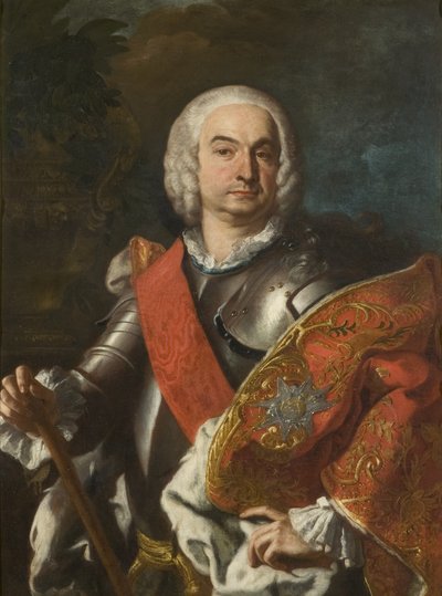 聖ヤヌアリウス勲章の騎士、1740年頃（キャンバスに油彩） 作： Francesco Solimena