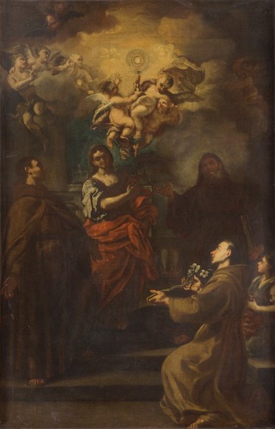 「聖体礼拝」、1677-1747 作： Francesco Solimena