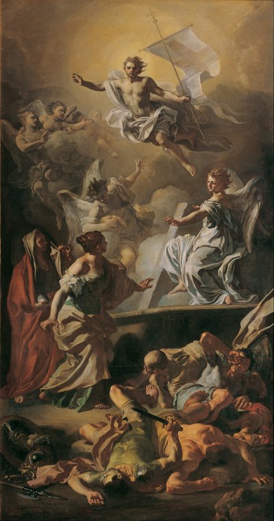 キリストの復活 作： Francesco Solimena