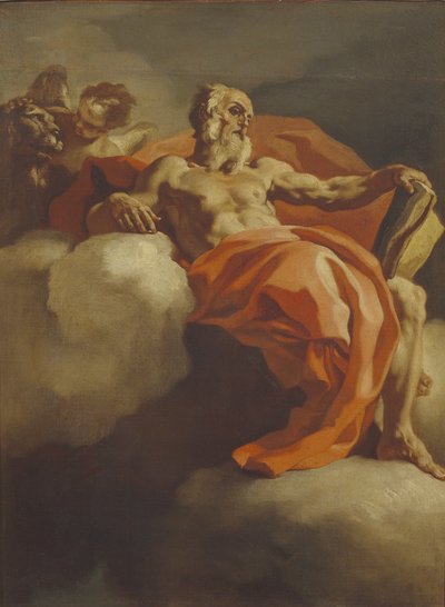 聖ジェローム、1693年頃。 作： Francesco Solimena