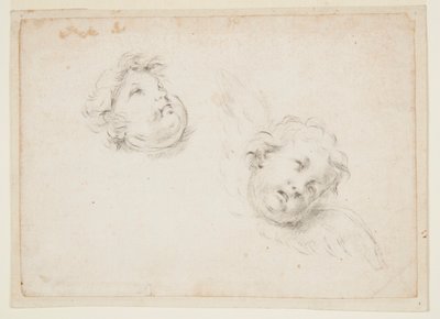 二つのケルビムのための研究 作： Francesco Solimena