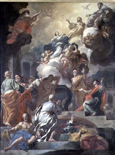 聖母の被昇天 作： Francesco Solimena