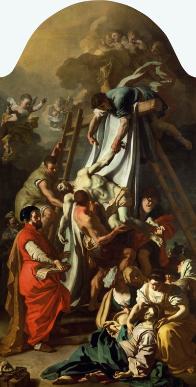 十字架からの降下、1729 作： Francesco Solimena