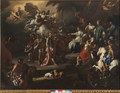 預言者デボラ、1720-25 作： Francesco Solimena