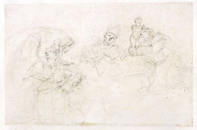 3 人の聖人: 聖ヴィンセント フェラー、教皇、パドヴァのアントニウス 作： Francesco Solimena