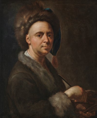 アーティストの肖像 作： Francesco Trevisani