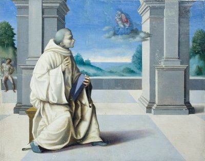 クレールヴォーの聖ベルナールのビジョン 作： Francesco Ubertini Verdi Bachiacca