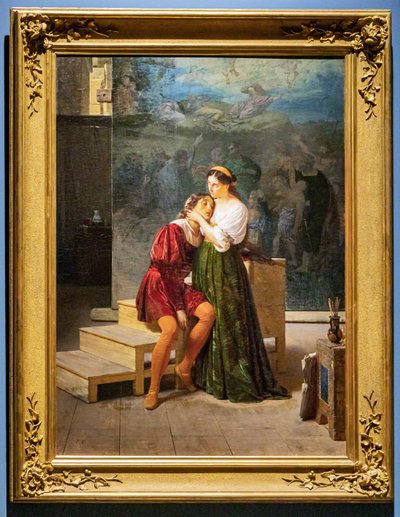 ラファエルとフォルナリーナ 作： Francesco Valaperta