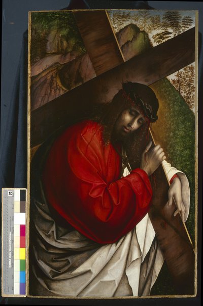 十字架を背負ったキリスト、1507-08 作： Francesco Zaganelli di Bosio