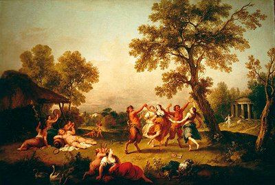 バッカナル、1740〜50年頃 作： Francesco Zuccarelli