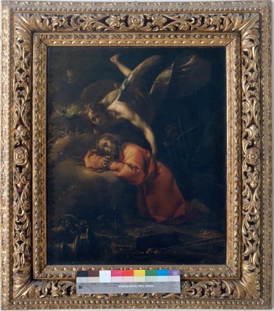 ゲッセマネの園でのキリスト 作： Francesco del Cairo