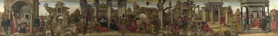 セント ビンセント フェレールの生涯の場面、1450 ～ 1475 年頃。 作： Francesco del Cossa,