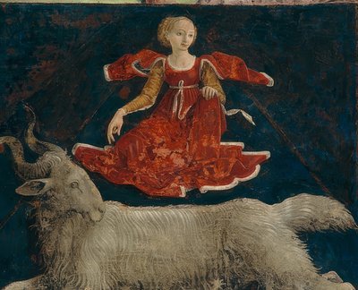 牡羊座、3月の星座。約1469-70 作： Francesco del Cossa