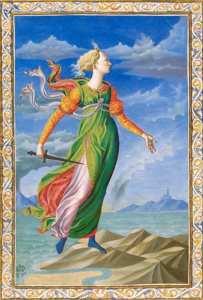 カルタゴの寓話、c1448。 作： Francesco di Stefano Pesellino