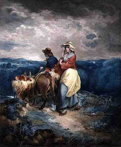 ジョン・ウェッセル（c.1760-1823）が彫刻した「The Itinerant Potters」は、T. SimpsonとDarling & Thompsonによって出版されました。 作： Francis (after) Wheatley