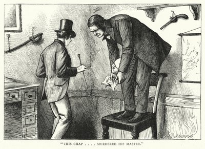 チャールズ・ディケンズの「Great Expectations」のイラスト（彫刻）。 作： Francis Arthur Fraser