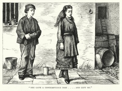 チャールズ・ディケンズの「Great Expectations」のイラスト（彫刻）。 作： Francis Arthur Fraser