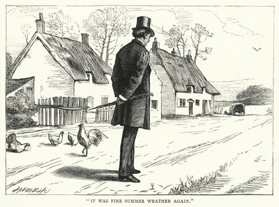 チャールズ・ディケンズの「Great Expectations」のイラスト（彫刻）。 作： Francis Arthur Fraser