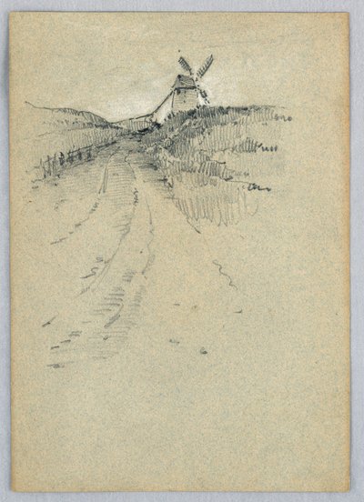 風車 作： Francis Augustus Lathrop